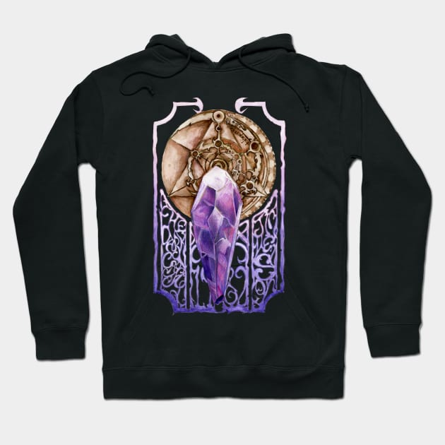 Dark Nouveau Hoodie by HauntingBeautyArt